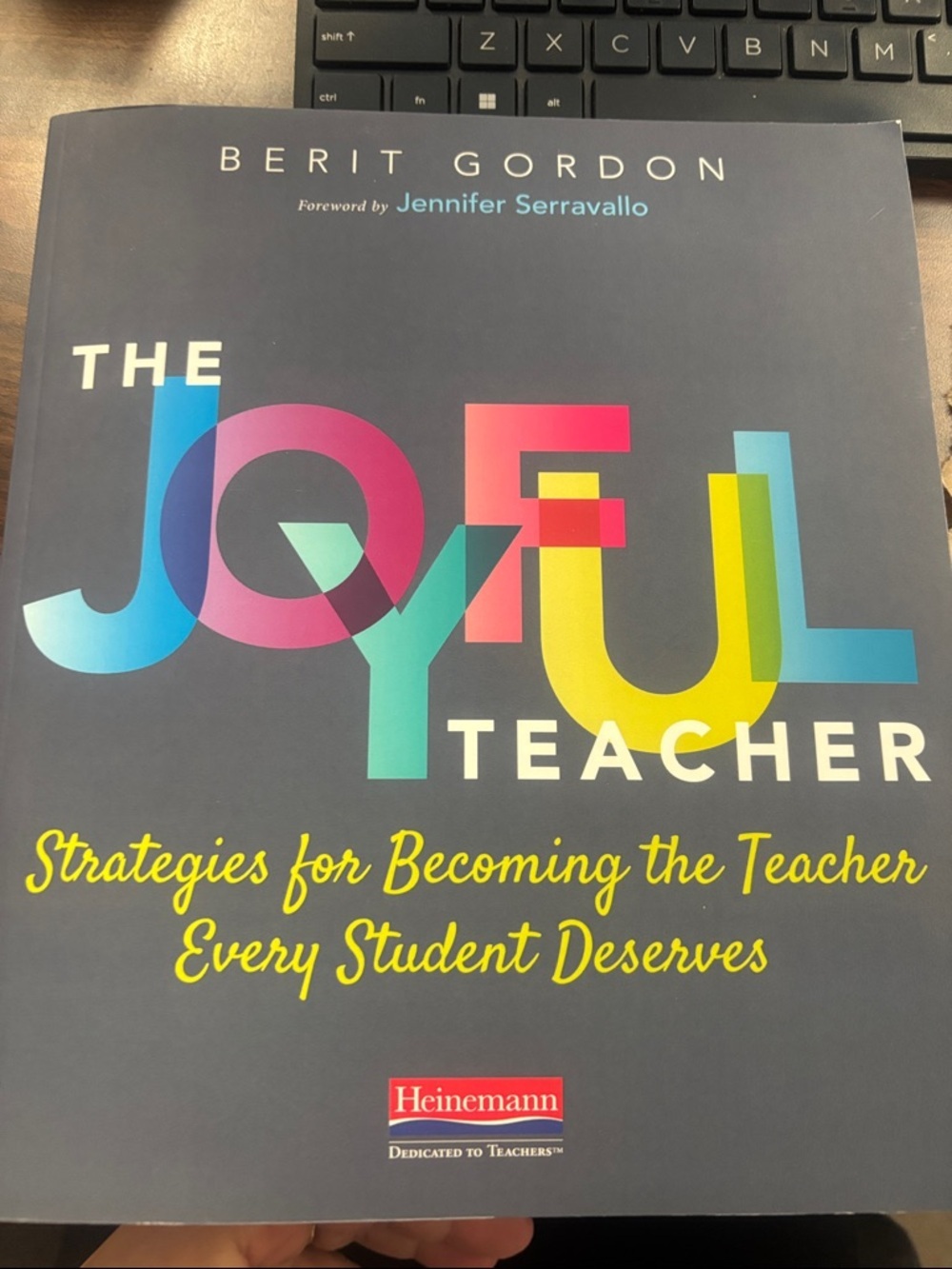 The Joyful Teacher by Berit Gordon — Multicolor Cover